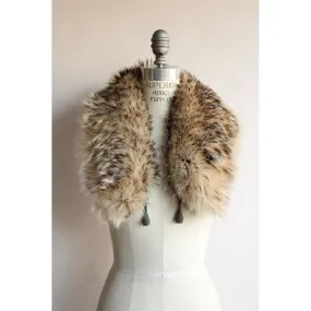Vintage 1930s 1940s Fur Collar