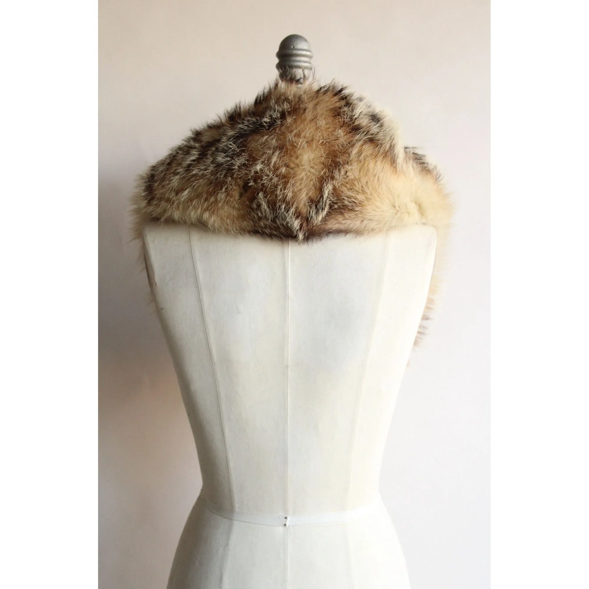 Vintage 1930s 1940s Fur Collar