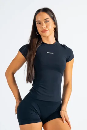 Vital Seamless Compression Tee Black