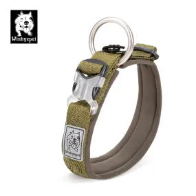 Whinhyepet Dog Collar army green -XL
